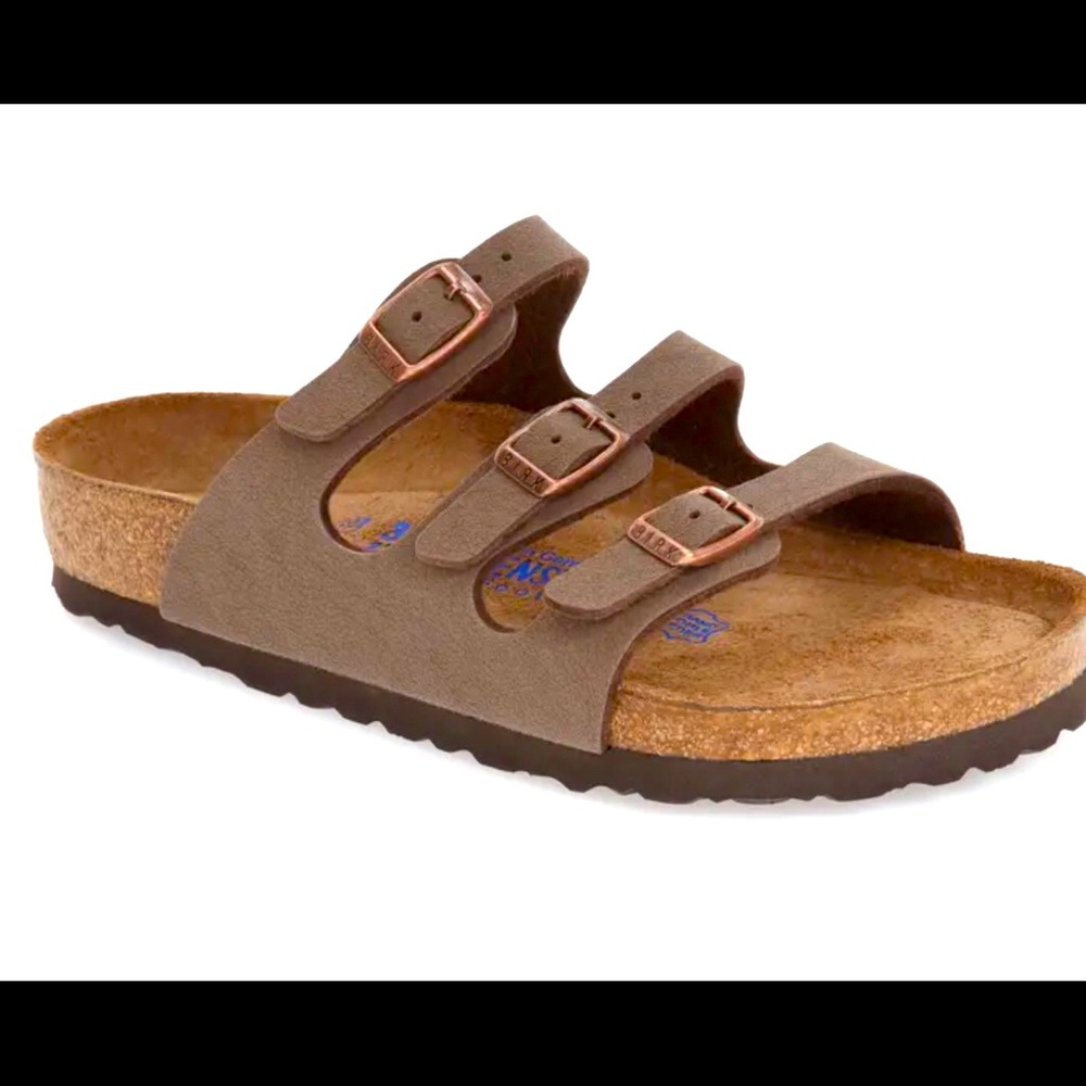Birkenstock Florida soft slide sandal ladies sz 10, NWT
